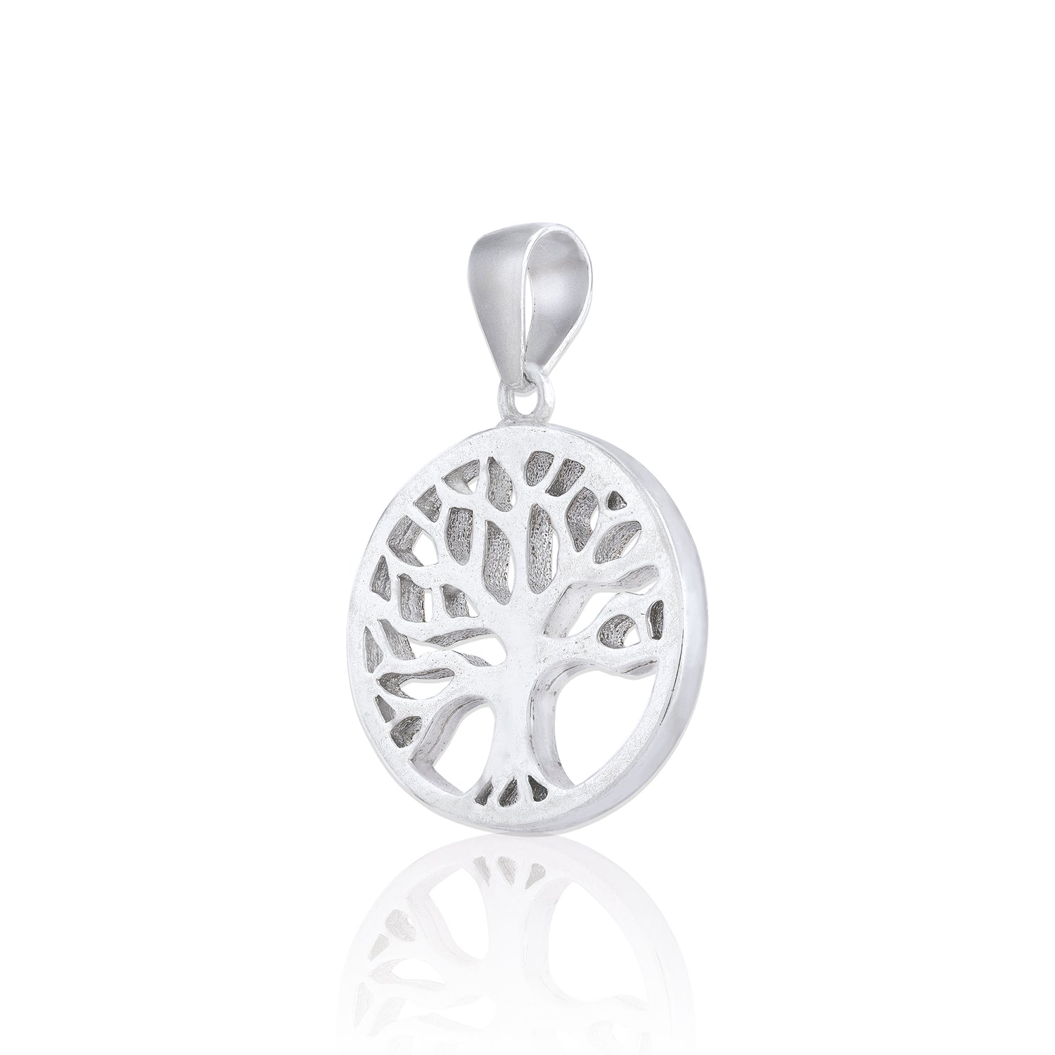 925 Sterling Silver Tree Branches Touch Timeless Horizon Pendant Rakhi For Brother