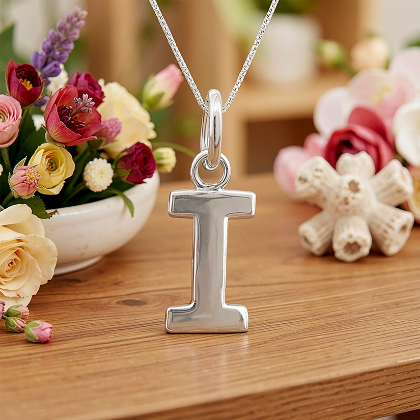Stylish Capital I 925 Sterling Silver Pendant for Women