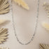 Stylish Link Pattern 925 Sterling Silver Chain