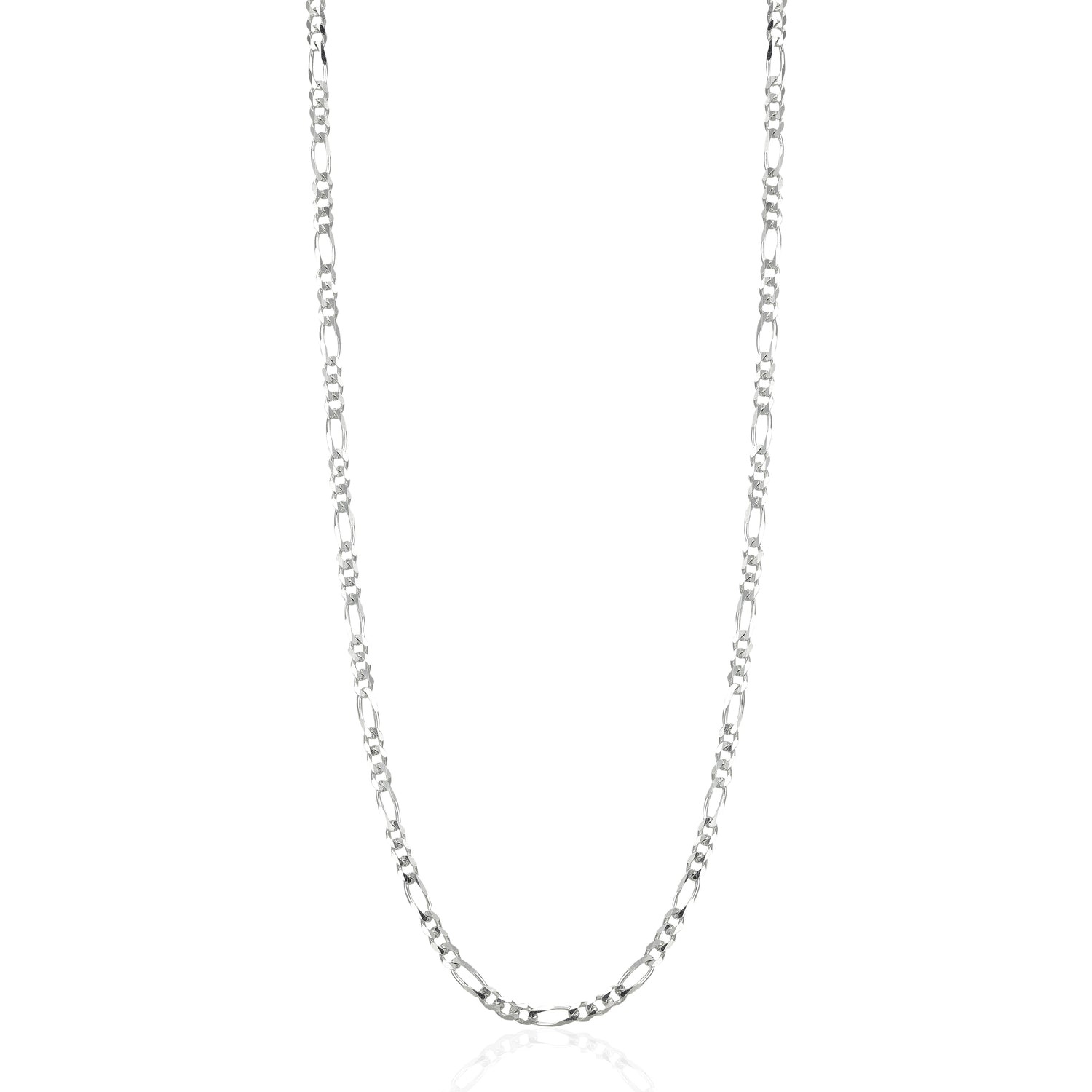 Stylish Link Pattern 925 Sterling Silver Chain