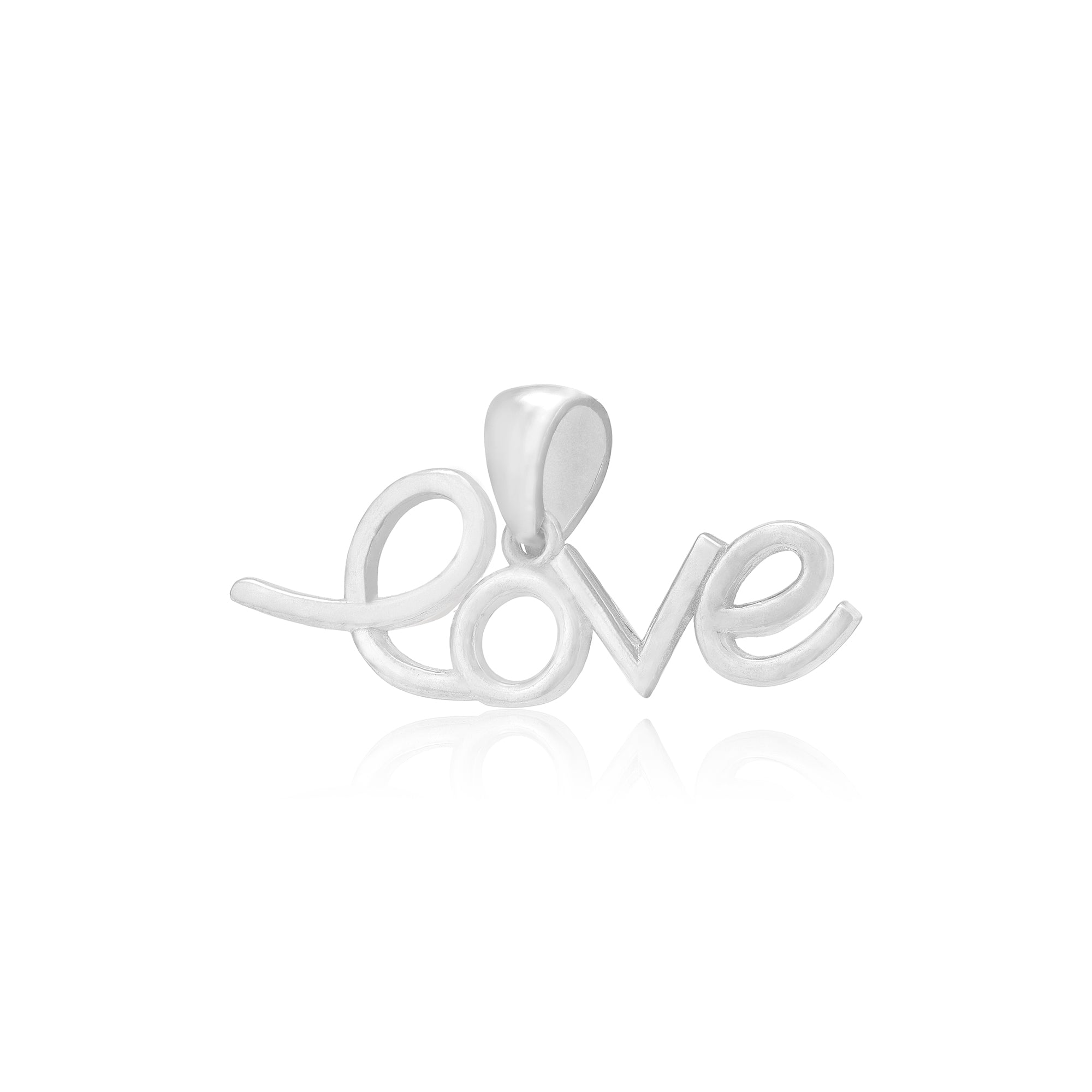 Subtle Love Rhodium Plated 925 Chic Rings