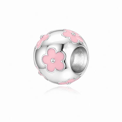 Sweet Petal Bloom 925 Sterling Silver Charms