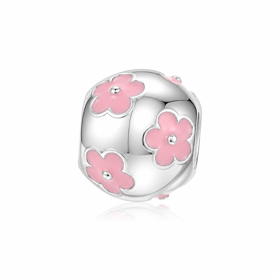 Sweet Petal Bloom 925 Sterling Silver Charms