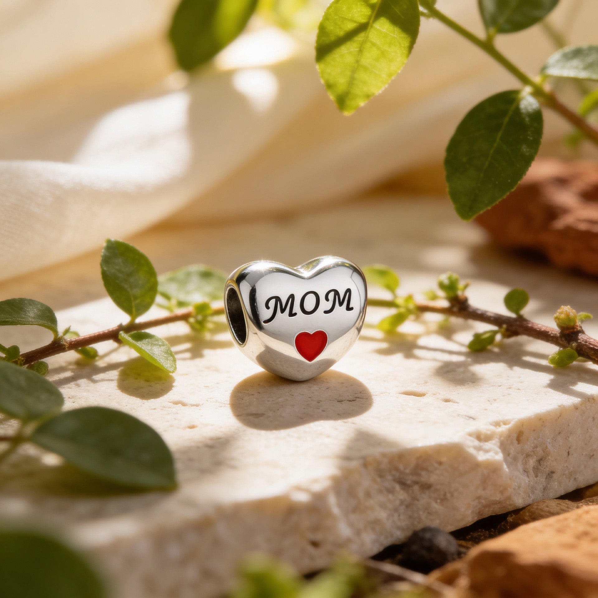 Sweet Mom Affection 925 Sterling Silver Charms