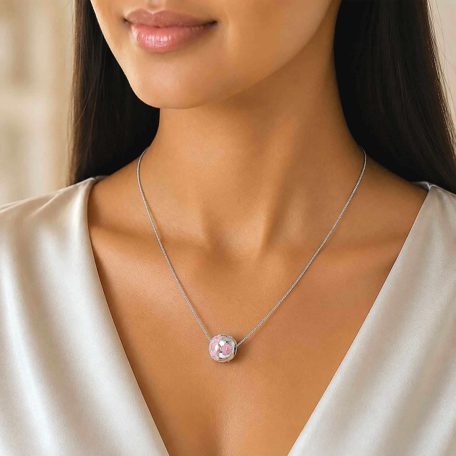 Sweet Petal Bloom 925 Sterling Silver Charms