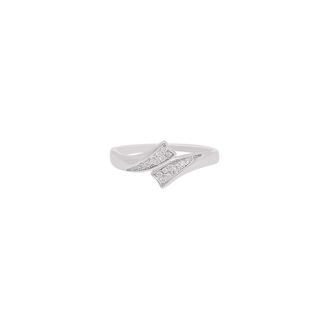 Swirl Silver ring IT0372