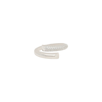 Swirl stoned ring IT0373