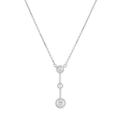 Three Stone Pendant Chain Online