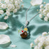 Tiki Coconut Drink 925 Sterling Silver Charm Pendant