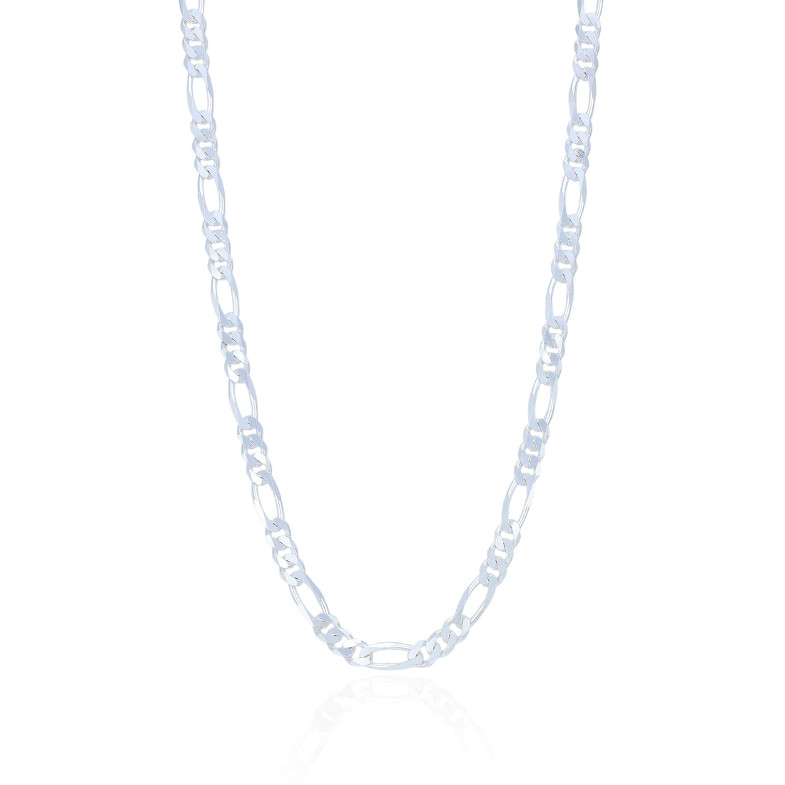 Timeless 925 Sterling Silver Alternating Link Chain for Men