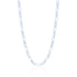 Timeless 925 Sterling Silver Alternating Link Chain for Men