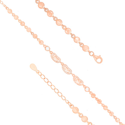 Timeless Love Rose Gold 925 Elegant Bracelets