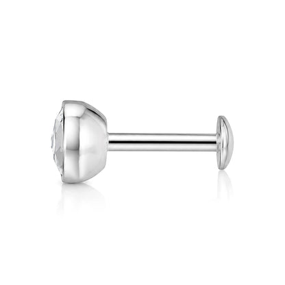 Timeless Moonstone Elegance 925 Sterling Silver Premium Nosepin