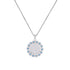 Ting of Blue Pendant IO0218