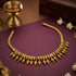 Traditional Jasmine Bud Cluster Drop 925 Sterling Silver Gold Plated Necklace for Women