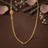 Traditional Temple Peacock Mugappu 925 Sterling Silver Thali Chain for Women