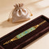Turquoise Bloom 925 Sterling Silver Gold Plated Bracelet