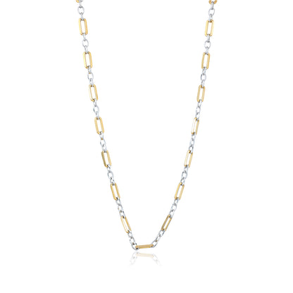 Twilight Fusion 925 Sterling Silver Figaro Chain 
