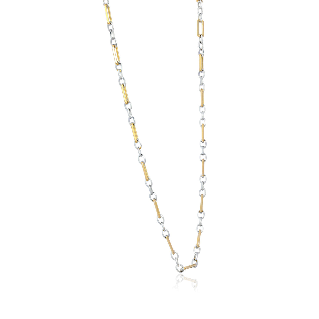 Twilight Fusion Sterling Silver Figaro Chain