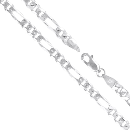 Twist Link Silver Chain Bracelet