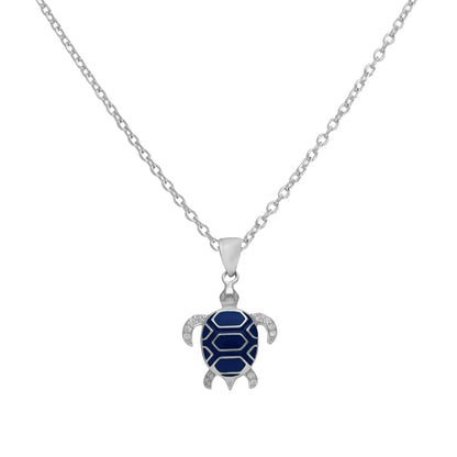 Vendi 925 Silver Turtle Pendant Online