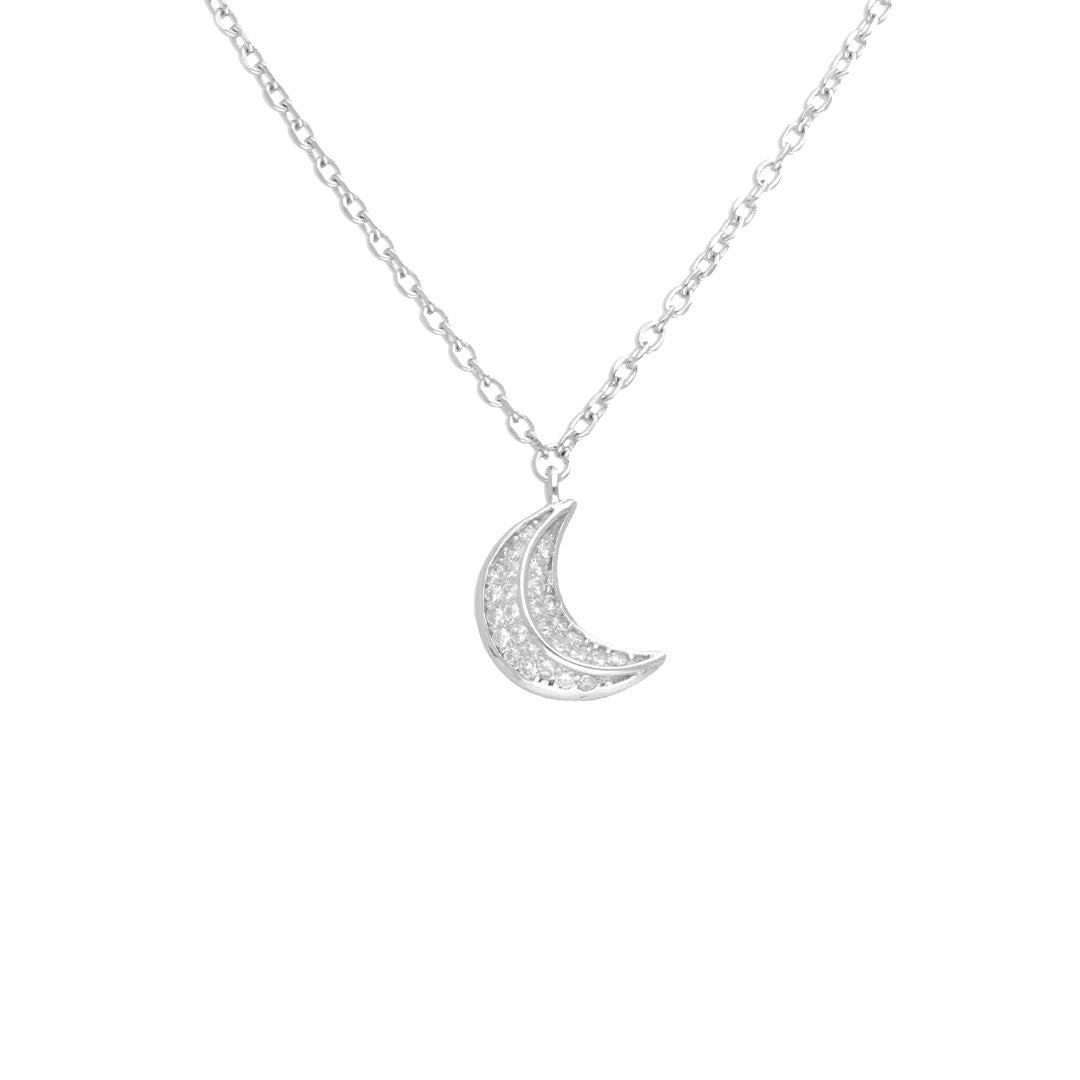 Vendi Silver Moon Pendant