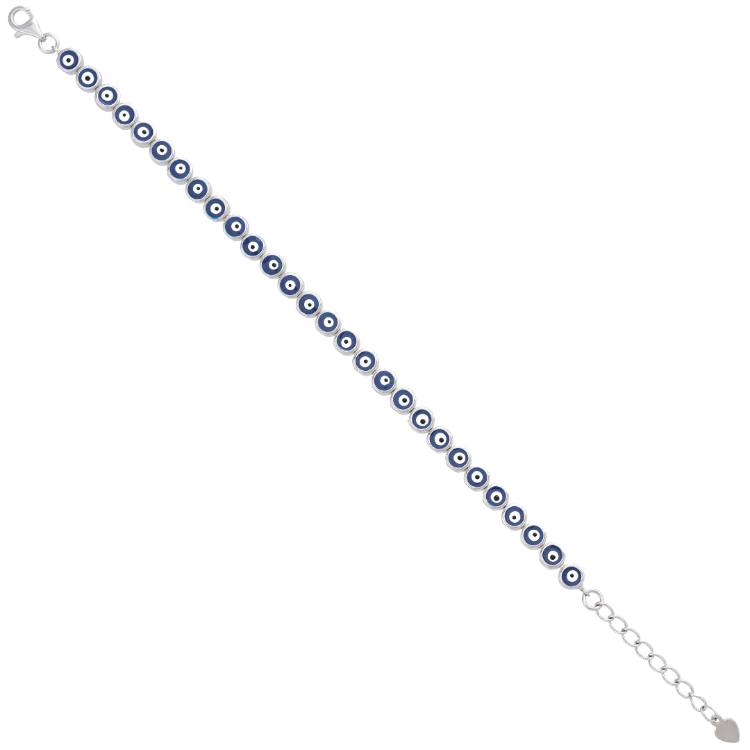 Vendi Silver Womens Concentric Circles Bracelet Online