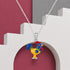 Vibrant Rooster Charm 925 Sterling Silver Signature Pendant