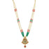 Vibrant Tri Colour Beads 925 Chic Centre Pendant Haram