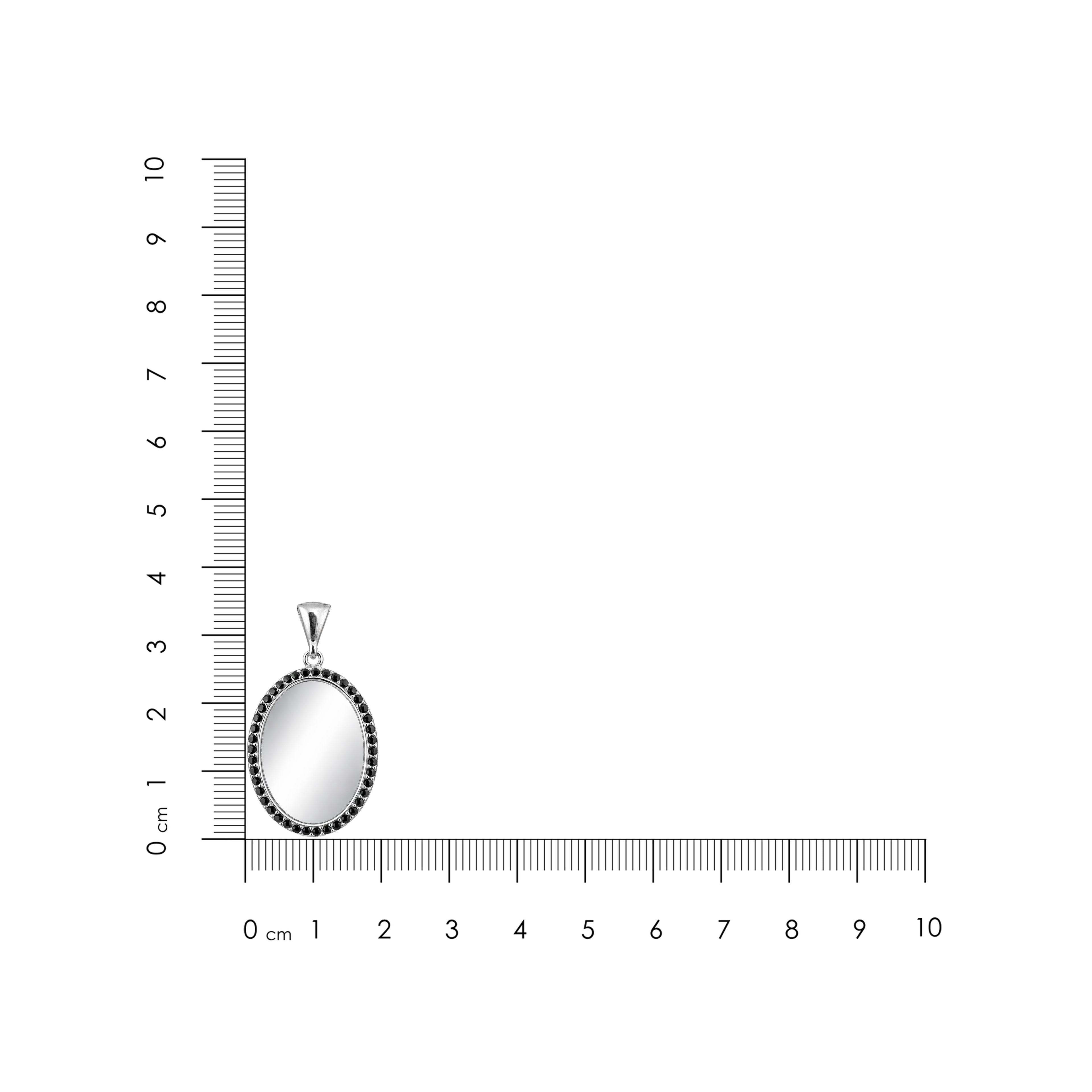 Vintage Black Stone Oval Locket 925 Sterling Silver Engraving Pendant for women