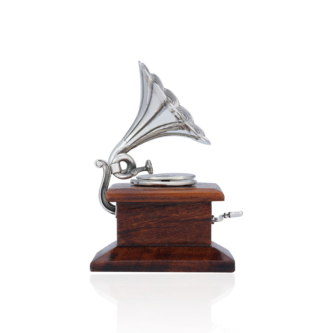 Vintage Gramophone 925 Sterling Silver Miniature
