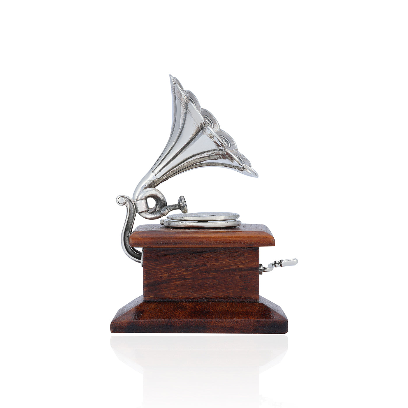 Vintage Gramophone 925 Sterling Silver Miniature
