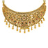 Vintage Manga Pattern 925 Gold Plated Choker