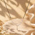 Wave Floral Drop Rose Gold 925 Silver Mangalsutra