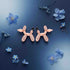 Whimsical Balloon Dog Silver Stud Earrings
