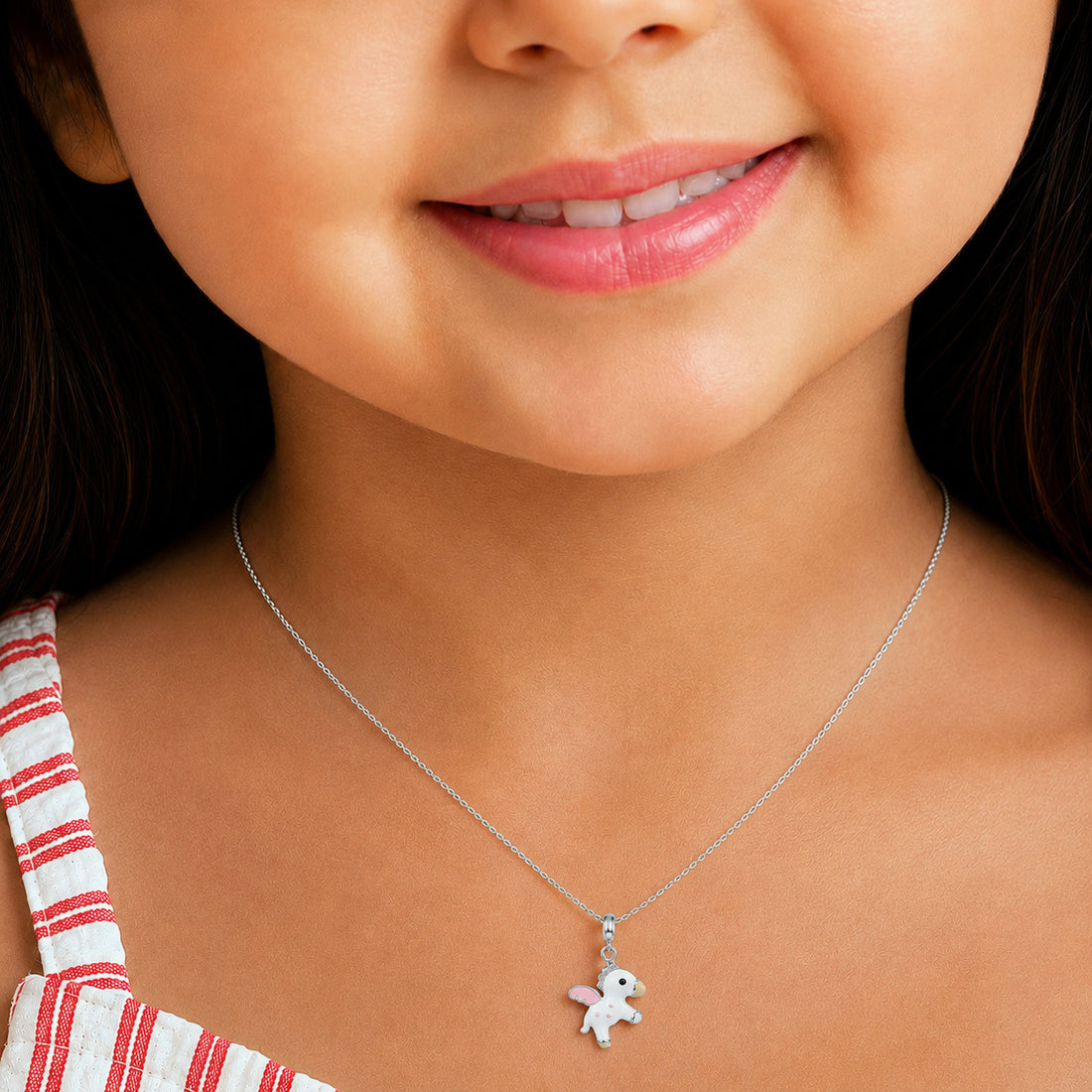 Whimsical Flying Unicorn 925 Sterling Silver Signature Pendant