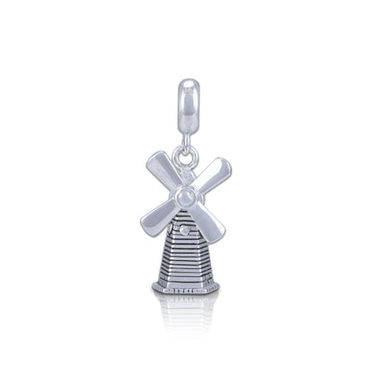 Whispering Windmill 925 Sterling Silver Timeless Beauty Pendant