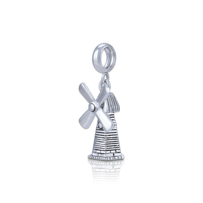 Whispering Windmill 925 Sterling Silver Timeless Beauty Pendant