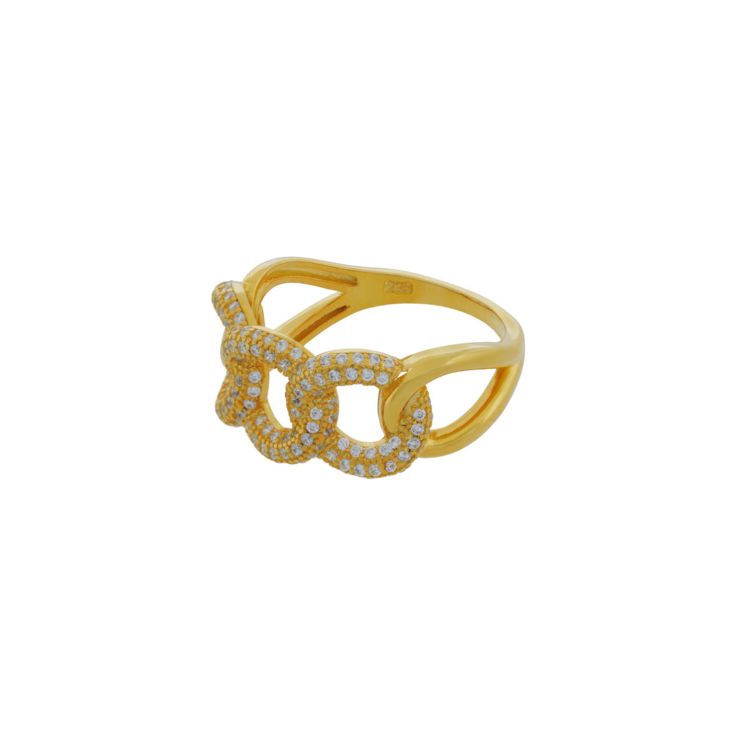 Women chain type ring design