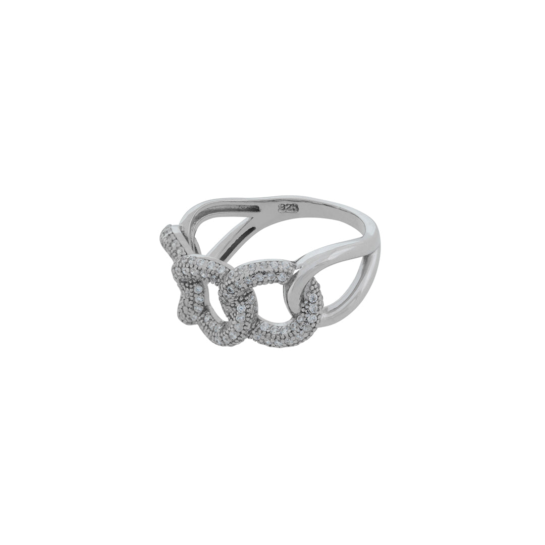 Womens Silver Chain Ring Online