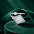 Zenith Silver Kite-Shape Mother of Pearl Open Ring