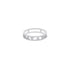 925 Sterling Silver Rhodium Plated Zirconia Ring 