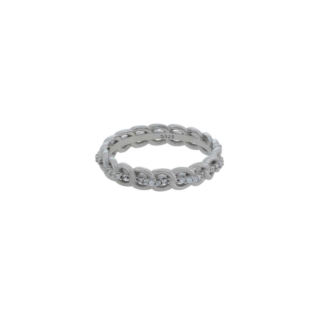 Zirconia Silver Ring Online