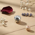 Zodiac Virgo Symbol Sparkle Charm 925 Sterling Silver Pendant