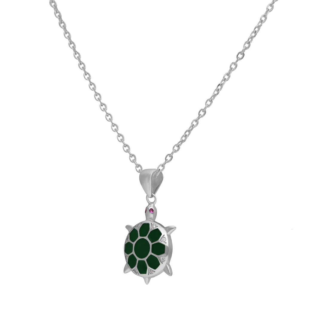 green stone pendant Online