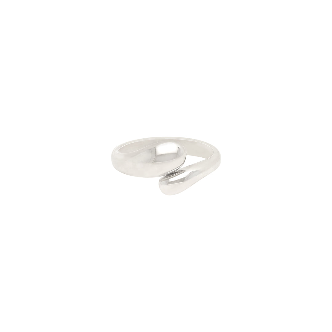 plain swirl ring IT0376