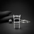 925 Chair Sterling Silver miniature